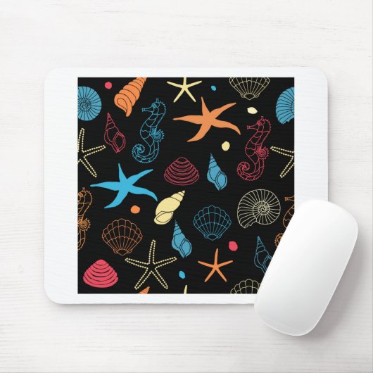 海の生物 マウスパッド (マウス)