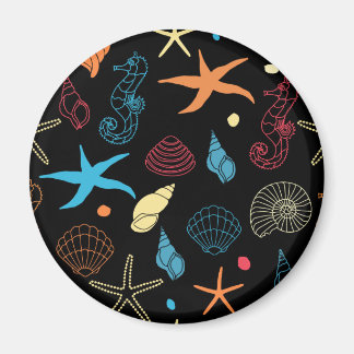 海の生物 マグネット