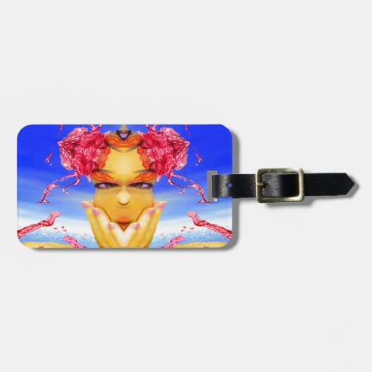 海の生物 ラゲッジタグ (正面横)