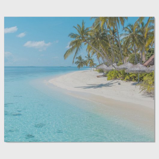 海の生物 ラッピングペーパー (フラット)