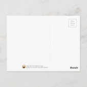 海の男の食べ物を与え母は彼女の子犬 ポストカード (裏面)