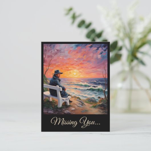 「海の男」 ポストカード (スタンド正面)