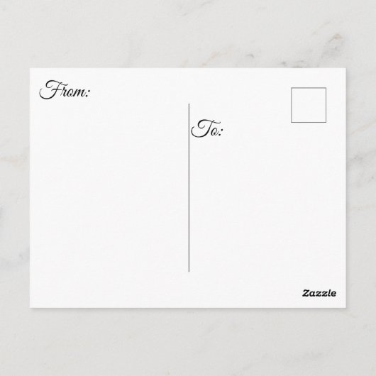 「海の男」 ポストカード (裏面)