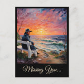 「海の男」 ポストカード (正面)