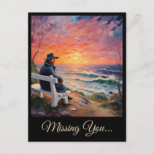 「海の男」 ポストカード (正面)