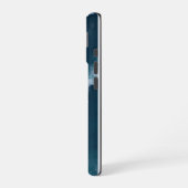 海の真ん中の波 iPhone 16ケース (左側面)