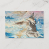 海の真ん中の馬 名刺 (裏面)