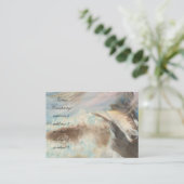 海の真ん中の馬 名刺 (スタンド正面)