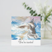 海の真ん中の馬 招待状 (スタンド正面)