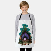 海の真珠 エプロン (着用した状態)