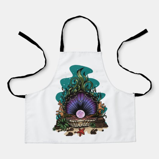 海の真珠 エプロン (正面)