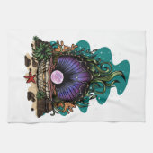 海の真珠 キッチンタオル (横)