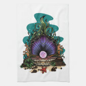 海の真珠 キッチンタオル (縦)