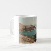 海の眺め (沿岸の風景) (マリン) コーヒーマグカップ (正面左)