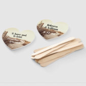 海の砂丘のファンを持って保持結婚する ハンドファン (組立なし)