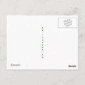 海の砂 ポストカード (裏面)