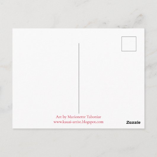 海の祝祭のポストカード ポストカード (裏面)