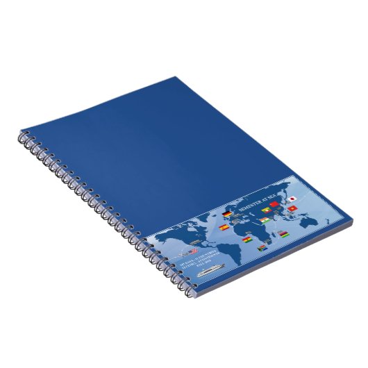 海の秋の2018年のノートの学期 ノートブック (右側)