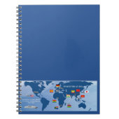 海の秋の2018年のノートの学期 ノートブック (正面)