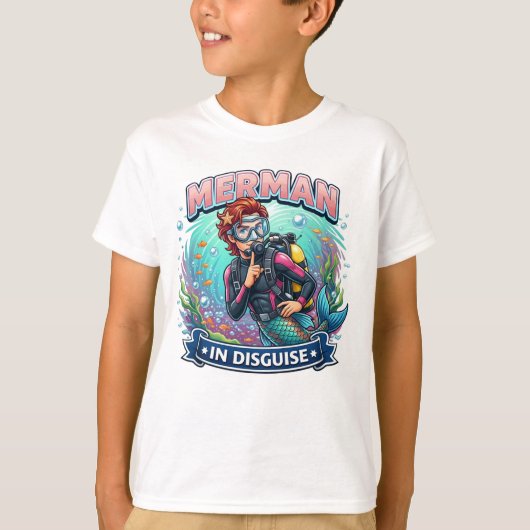海の秘密を守ろう Tシャツ (正面)