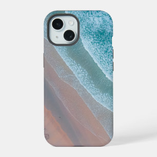海の空中撮影 iPhone 15ケース