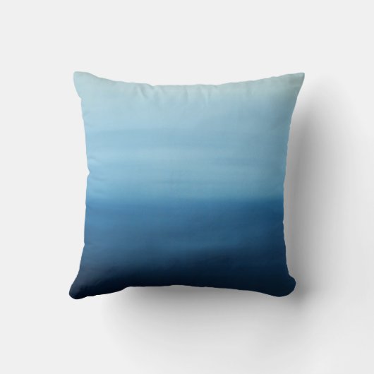 海の空気禅の抽象芸術の枕 クッション (裏面)