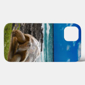 海の端の大きいカメ Case-Mate iPhoneケース (裏面 (横))