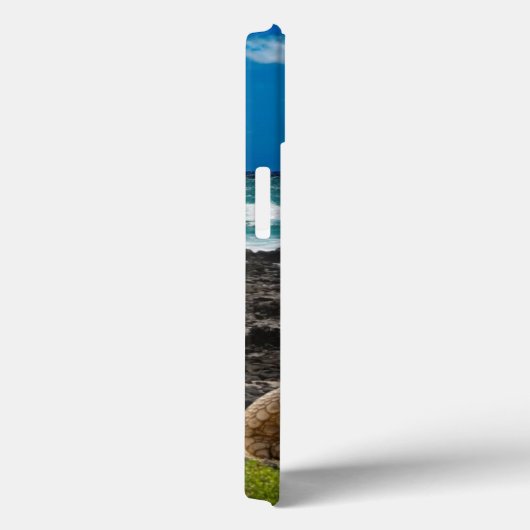 海の端の大きいカメ Case-Mate iPhoneケース (裏面 / 右)