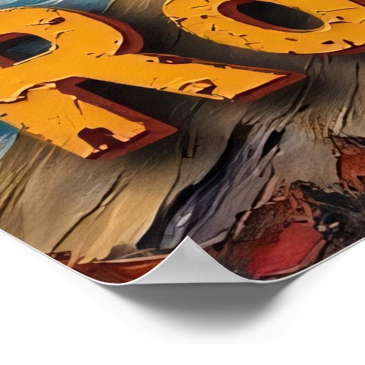 海の端:ライオンの歌 ポスター (角)