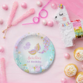 海の紙皿7"の下の人魚紙皿 ペーパープレート (パーティー)