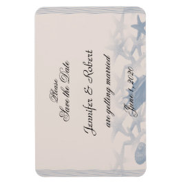 海の結婚式で宝物デートを保存 マグネット