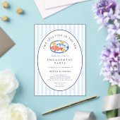 海の結婚式前祝いパーティー アクリル招待状 (インサイチュ (ウェディング))