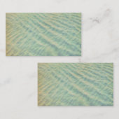 海の緑水ビジネスカスタムカードテンプレート 名刺 (正面/裏面)
