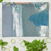 海の美しい魚 キッチンタオル (折り畳み)