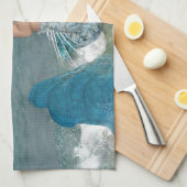 海の美しい魚 キッチンタオル (四つ折り)