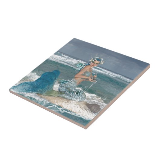 海の美しい魚 タイル (側面)