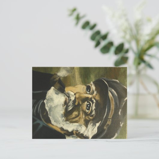 海の老人 ポストカード (スタンド正面)