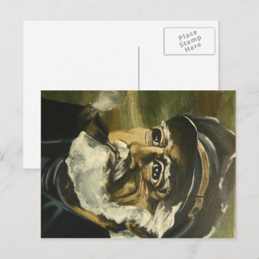 海の老人 ポストカード (正面/裏面)