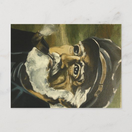 海の老人 ポストカード (正面)