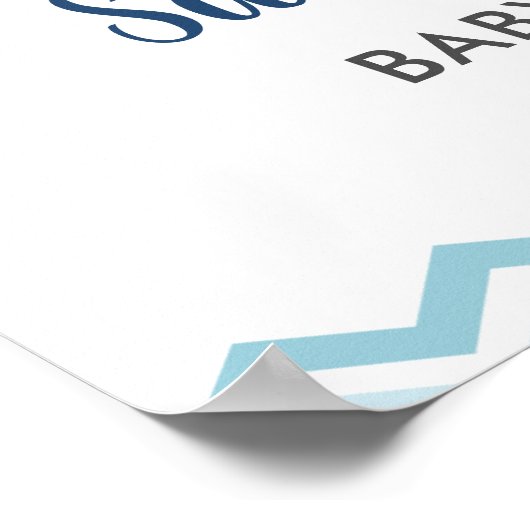 海の航海の下でクジラを歓迎 ポスター (角)