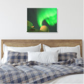 海の船から北の光を浴びる キャンバスプリント (インサイチュ (寝室))