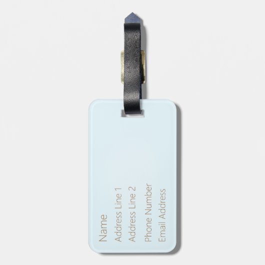 海の船かわいらし3隻カスタム ラゲッジタグ (裏面縦)