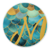 海の色とドラッはかりで測インスパイアク セラミックノブ (正面)