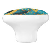 海の色とドラッはかりで測インスパイアク セラミックノブ (側面)