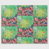 海の色 ラッピングペーパー (フラット)