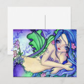 海の花 - ポストカード (正面/裏面)