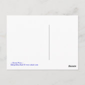 海の花 - ポストカード (裏面)