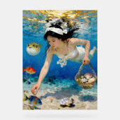 "海の花" - 海の肖像 アクリルサイン (正面)