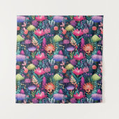 海の花 – 海辺の庭園 タペストリー (正面)