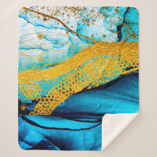 海の芸術と生活の贅沢。マスターパイ シェルパブランケット (正面)